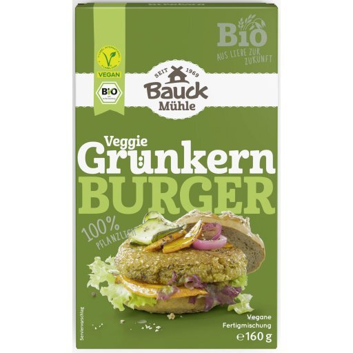 Grünkern Burger-Mischung, 160g