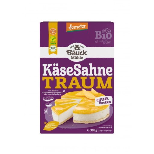 L!Backmischung Käse Sahne Torte glutenfrei DEMETER, 385g