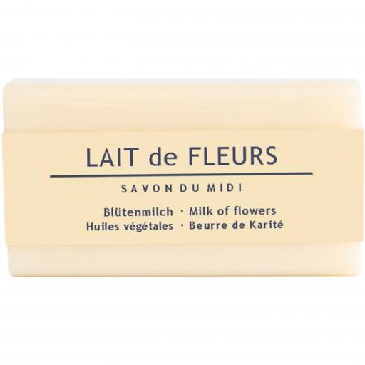 Seife mit Karité-Butter Lait de Fleurs-Blütenmilch, 100g