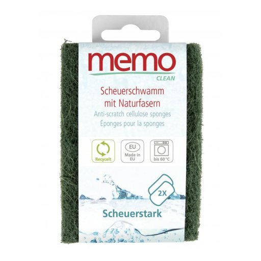 MEMO Spülschwämme scheuerstark 2St, 2Stück