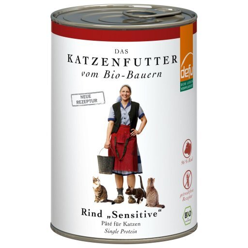 Katzenfutter Rind sensitiv - Dose, 410g