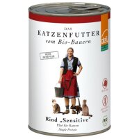 Katzenfutter Rind sensitiv - Dose, 410g
