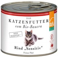 Katzenfutter Rind sensitiv - Dose, 200g