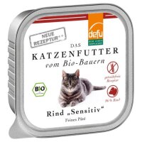 Katzenfutter Rind sensitiv - Alucup, 100g