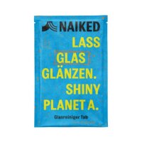 NAIKED Reinigungstab Glas - vegan, Stück