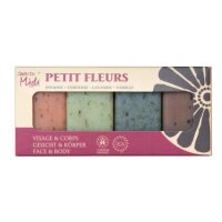 Petit Fleurs Mini - Blütenseifen im Set 4x20g, Set