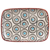 Seifenschale ETHNO aus Steingut, Stück