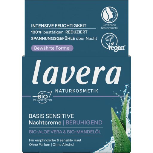 Basis Sensitiv Beruhigende Nachtcreme, 50ml