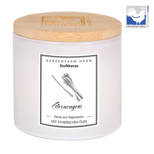 Duftkerze im Trendglas - Zitronengras, Stück