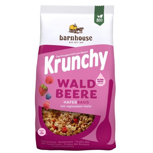 Krunchy Waldbeere alternativ gesüßt, 750g