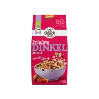 Dinkel Müsli Früchte ungesüsst DEMETER, 425g