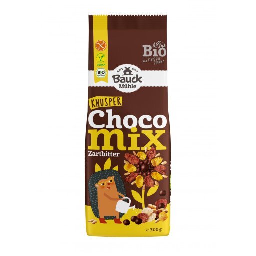 Knusper Choco Mix Zartbitter glutenfrei, 300g