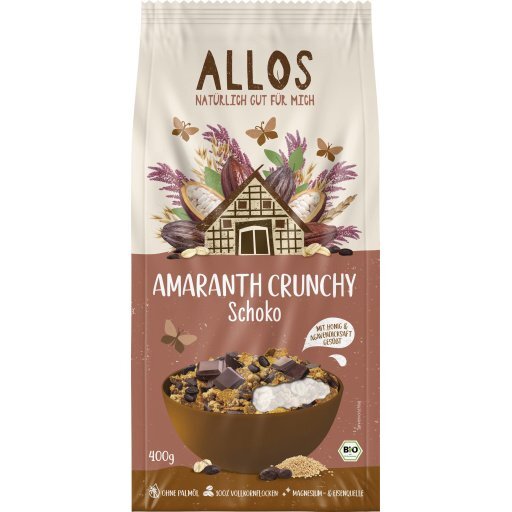 Amaranth-Crunchy Schokolade, 400g