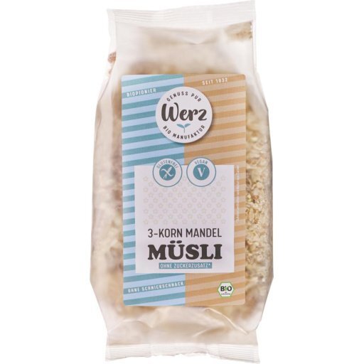 L! 3-Korn Vollkornmandelmüsli glutenfrei, 400g