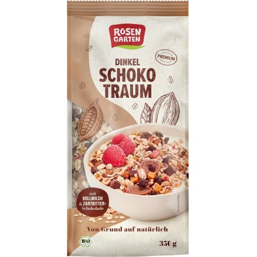 Dinkel-Schoko-Traum-Müsli, 350g