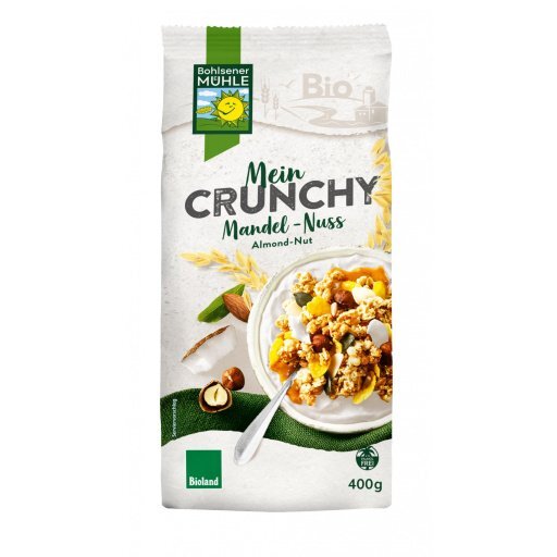 Mein Crunchy Mandel-Nuss BIOLAND, 400g