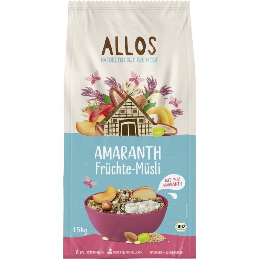 Amaranth Früchte Müsli - Vorrat, 1.5kg