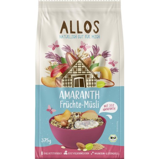 Amaranth Früchte Müsli, 375g