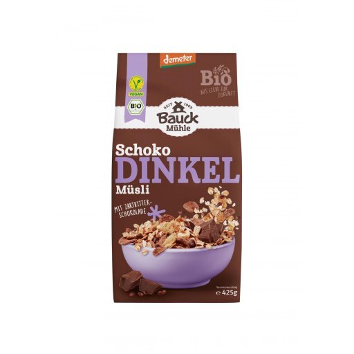 Dinkel Müsli Schoko DEMETER, 425g