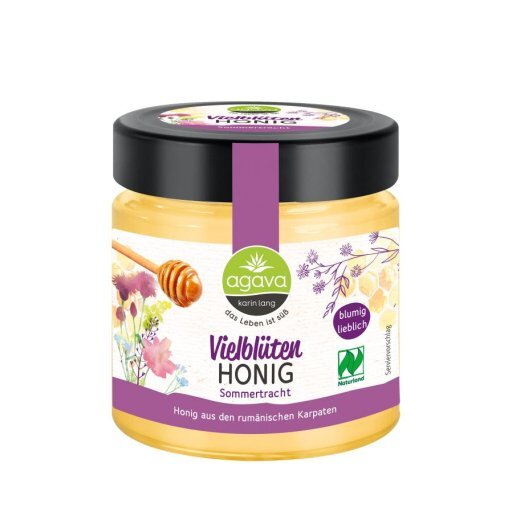 Vielblütenhonig NATURLAND, 500g