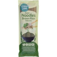Reisnudeln aus Naturreis mit Wakame, 250g