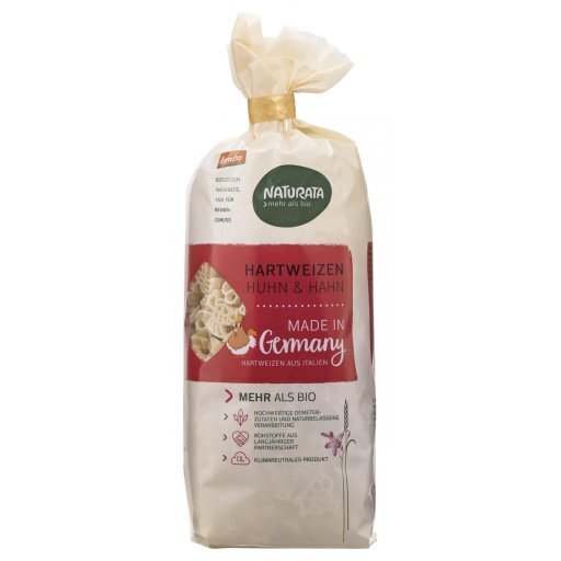 Kindernudeln hell Huhn & Hahn DEMETER, 250g