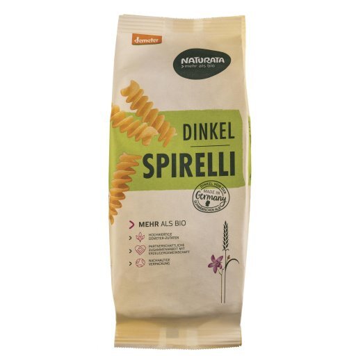 Dinkel-Spirelli hell DEMETER, 500g