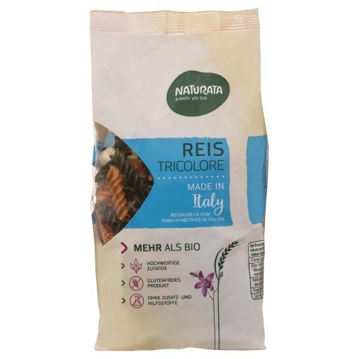 Reisnudeln Tricolore glutenfrei, 250g
