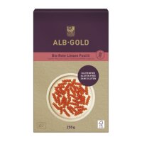 Rote Linsen Fusilli glutenfrei, 250g