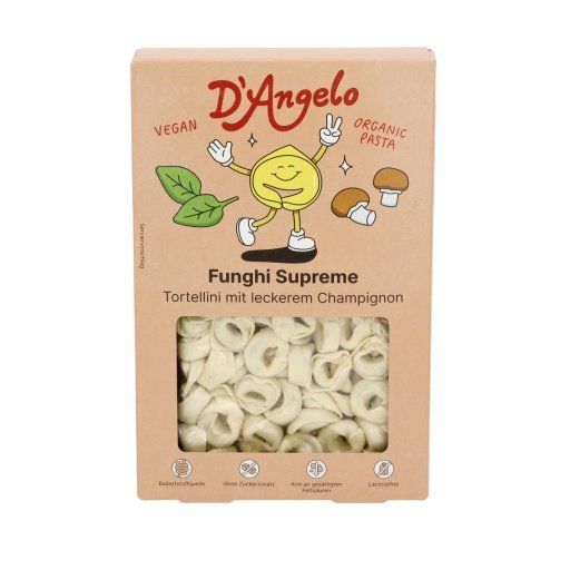 Tortellini Champignon vegan, 250g