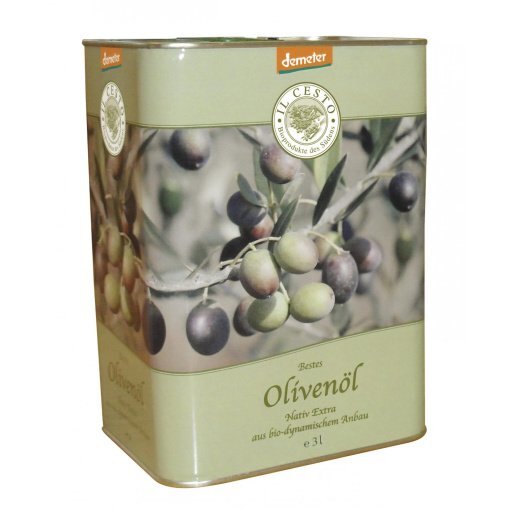 Olivenöl nativ extra DEMETER - Kanister, 3l