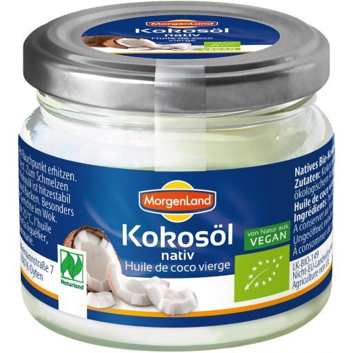 Kokosöl nativ NATURLAND, 220ml