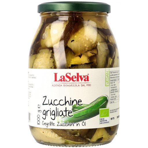 Zucchini gegrillt in Olivenöl - Grossgebinde, 1kg