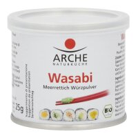 Wasabi Meerrettich Würzpulver, 25g
