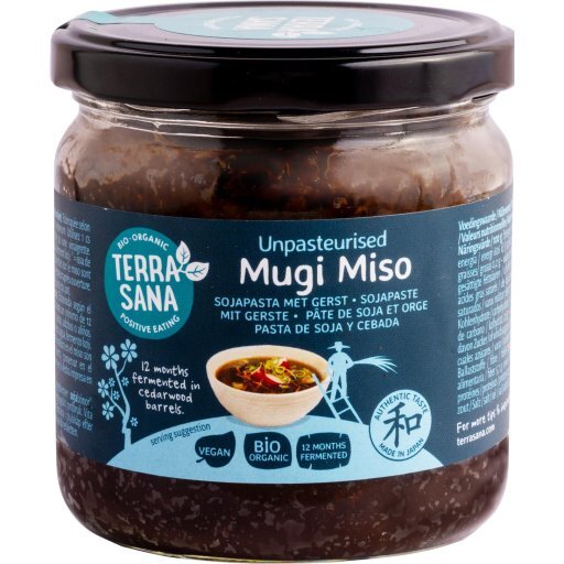 Mugi Miso unpasteurisiert, 350g