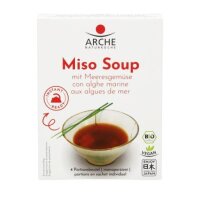 Miso Soup mit Meeresgemüse, 4x15g