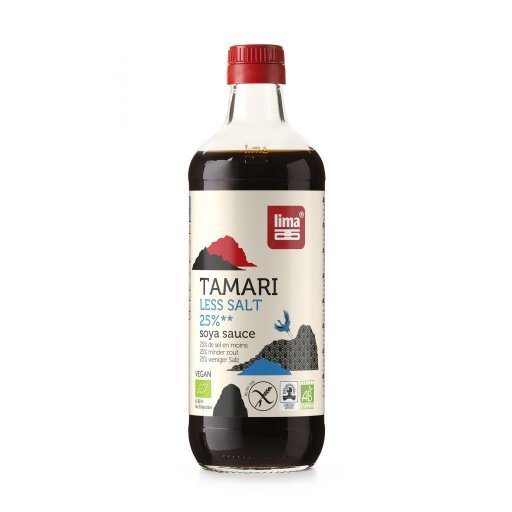 Tamari 25% salzreduziert glutenfrei, 500ml