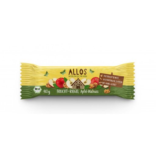 Fruchtriegel Apfel Walnuss, 40g