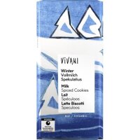 Tafel Winterschokolade mit Spekulatius, 100g