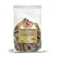 Orangen Lebkuchen Zartbitterschokolade vegan, 125g
