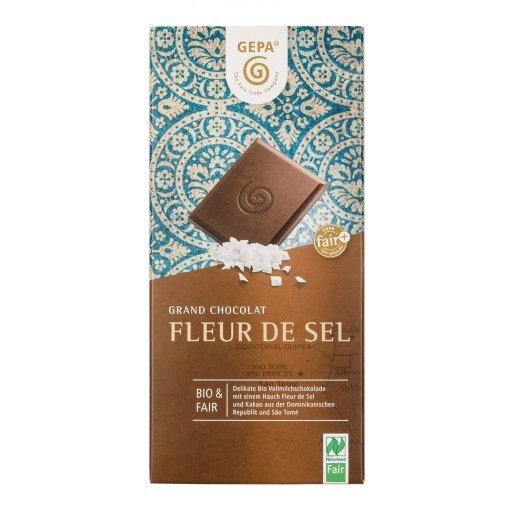 Grand Chocolat Fleur de Sel FairTrade, 100g