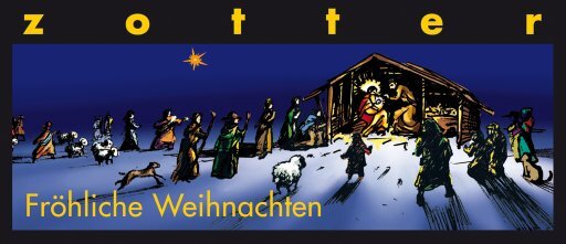 Fröhliche Weihnacht Gewürzmarzipan auf Zimtnougat, 70g