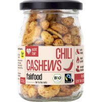 Cashewkerne mit Chilli & Paprika FairTrade, 133g