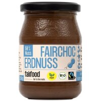 Fairchoc Erdnuss 50% Nuss FairTrade, 250g