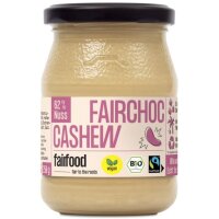 Fairchoc Cashew Vanille Creme 60% Nuss FairTrade, 250g