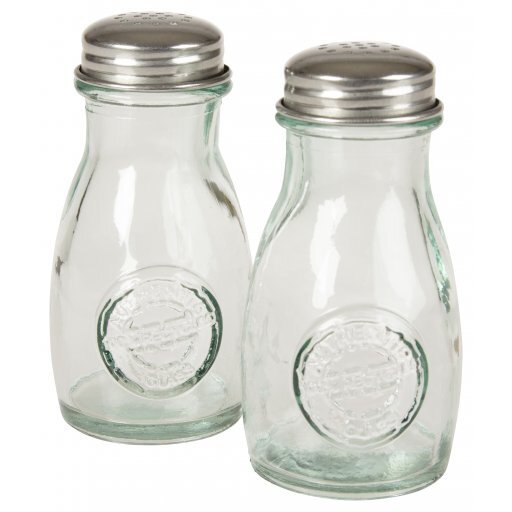Salz- u. Pfefferstreuer Set Authentic Recycl.glas, Set