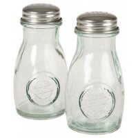 Salz- u. Pfefferstreuer Set Authentic Recycl.glas, Set