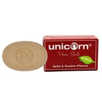 Haarseife Apfel - basisch Reisegröße, 16g