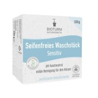 Seifenfreies Waschstück sensitiv pH-neutral, 100g