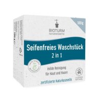 Seifenfreies Waschstück 2in1 Haut& Haar, 100g